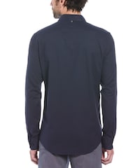 Original Penguin Oxford Stretch Blue Shirt - Image 2 of 3