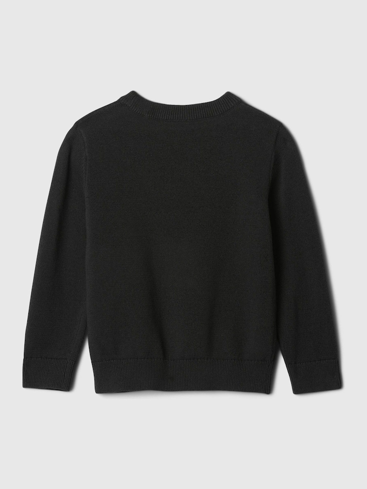 Gap Black Intarsia Knit Jumper (6mths-5yrs) - Image 2 of 3