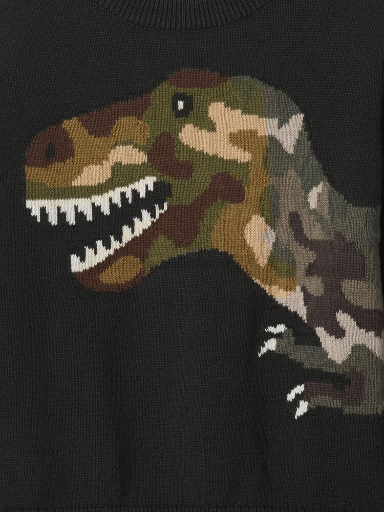 Gap Black Intarsia Knit Jumper (6mths-5yrs) - Image 3 of 3