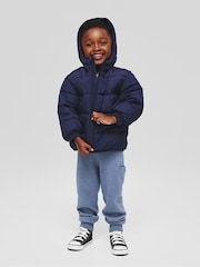 Azul - Abrigo acolchado e impermeable de Gap (6 meses - 5 años) - Imagen 1 de 4