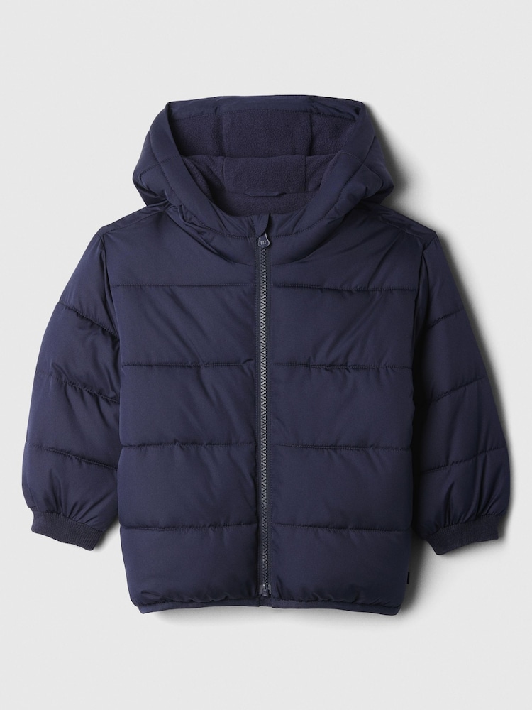 Azul - Abrigo acolchado e impermeable de Gap (6 meses - 5 años) - Imagen 2 de 4