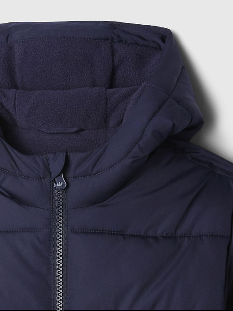 Azul - Abrigo acolchado e impermeable de Gap (6 meses - 5 años) - Imagen 4 de 4
