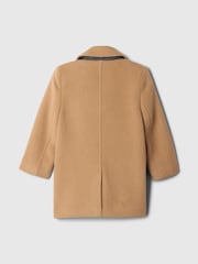 Gap Brown Poly-Wool Blend Long Coat (6mths-5yrs) - Image 2 of 2