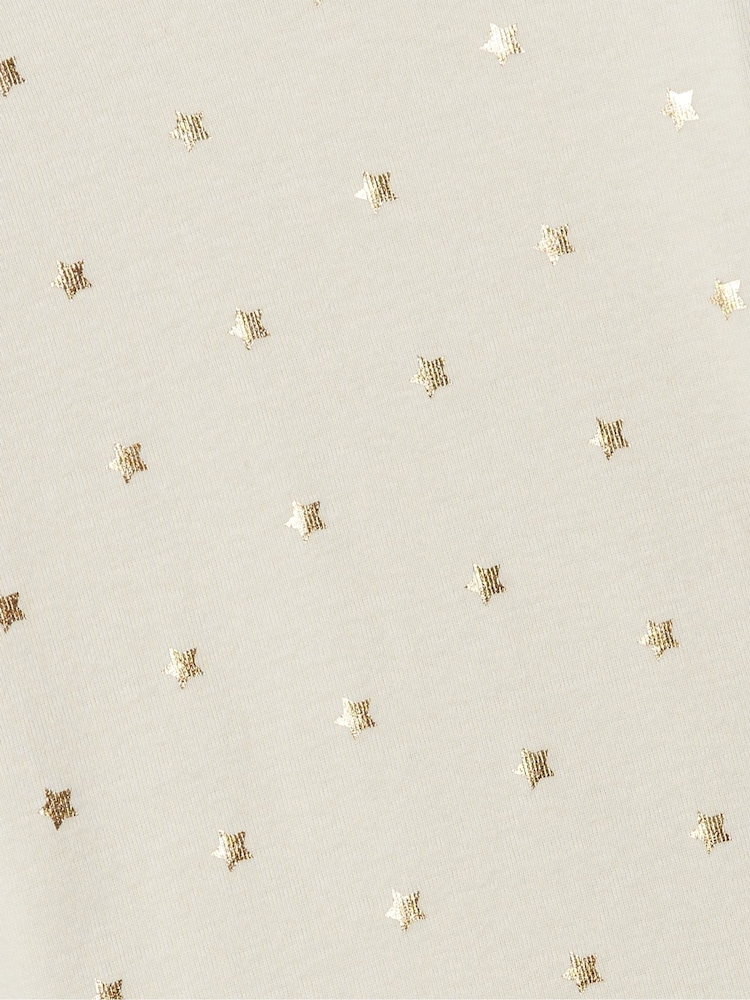 Gap Cream Star Star Long Sleeve Pyjamas (6mths-5yrs) - Image 3 of 3