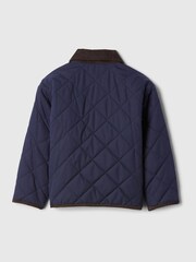 Gap Blue Brannan Bear Quilted Field Jacket (6mths-5yrs) - Image 2 of 3