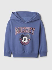 Gap Blue Mickey Mouse Disney Vintage Soft Hoodie (6mths-5yrs) - Image 1 of 2