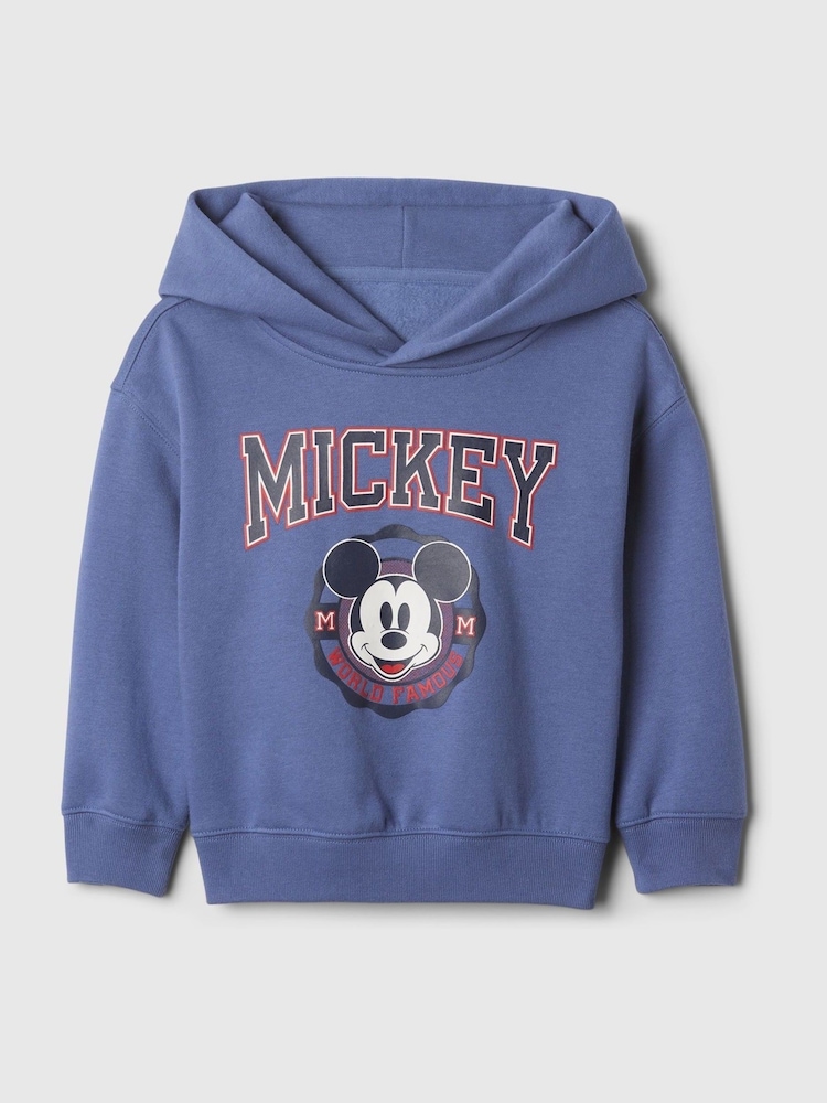 Gap Blue Mickey Mouse Disney Vintage Soft Hoodie (6mths-5yrs) - Image 1 of 2