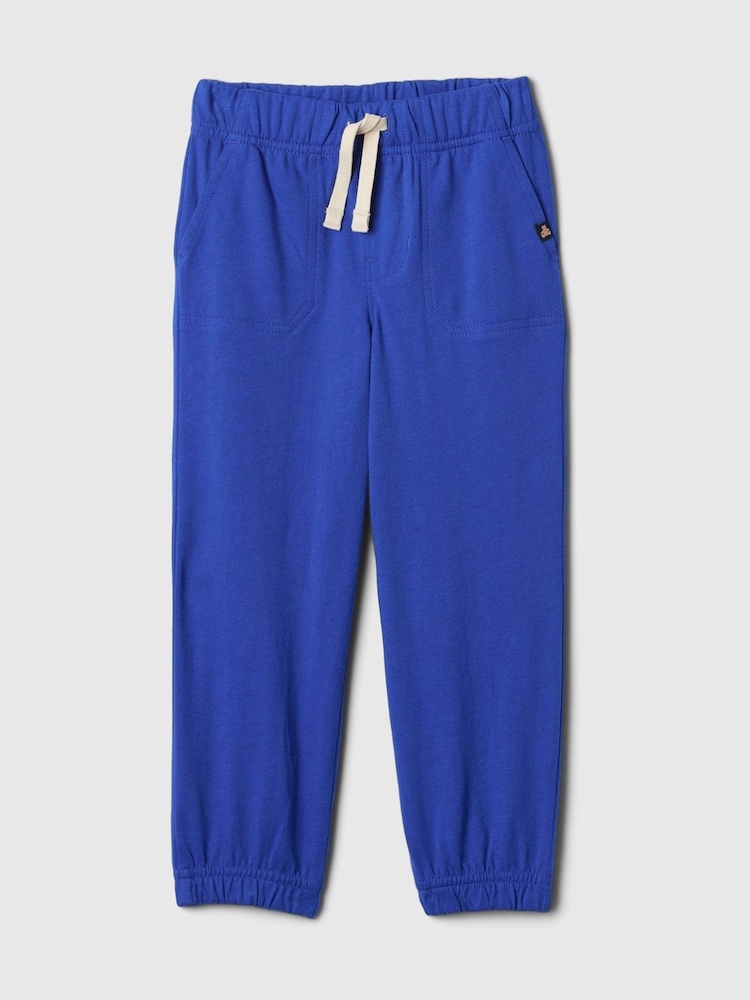 Gap Blue 100% Cotton Pull On Joggers (6mths-5yrs) - Image 1 of 2