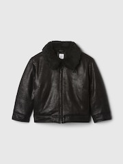 Gap Black Faux Suede Jacket (6mths-5yrs) - Image 1 of 3