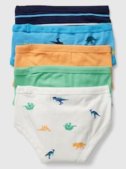Gap Print 5 Pack Cotton Stretch Briefs (2-5yrs) - Bild 2 von 3