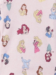 Gap Light Pink Disney Princess Cotton Long Sleeve Pyjamas (6mths-5yrs) - Image 3 of 3