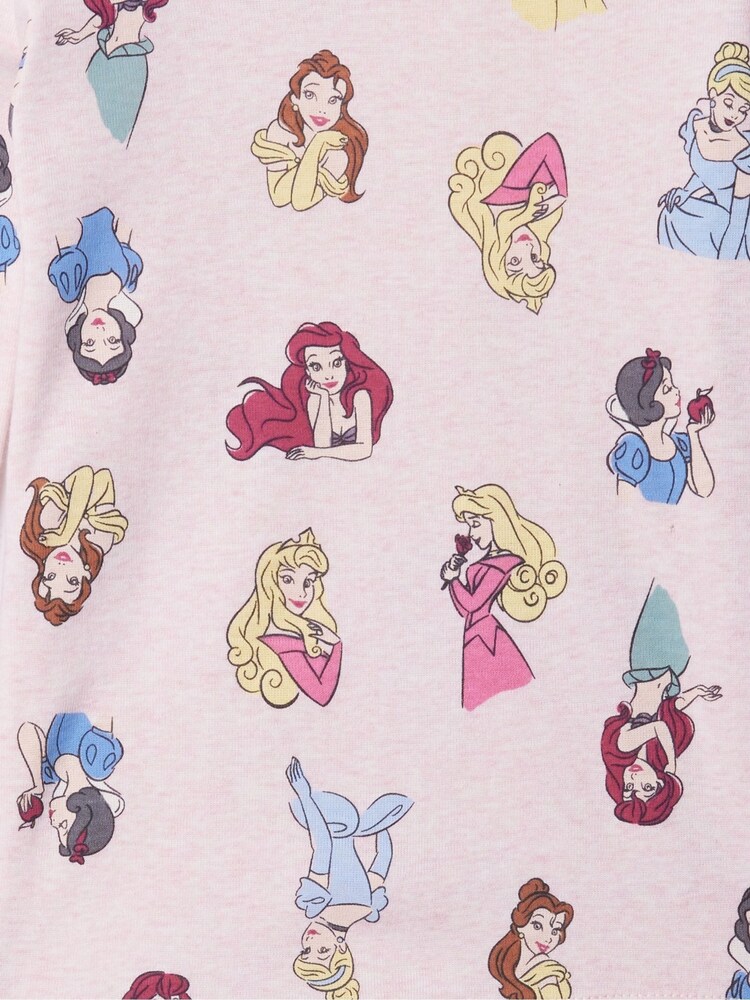 Gap Light Pink Disney Princess Cotton Long Sleeve Pyjamas (6mths-5yrs) - Image 3 of 3