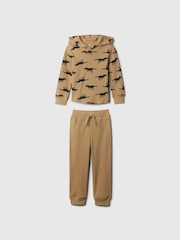 Gap Beige Thermal Hoodie and Joggers Outfit Set (6mths-5yrs) - Image 1 of 2