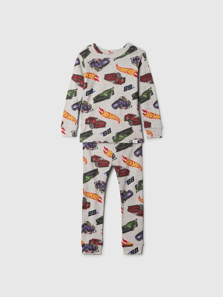 Gap Hot Wheels katoenen pyjamaset met lange mouwen (6 mnd - 5 jr) - Image 1 of 2
