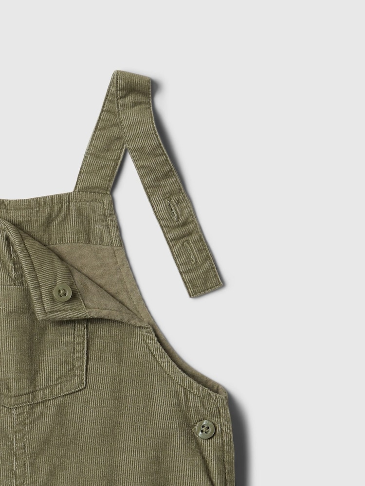 Gap Green Corduroy Dungarees (Newborn-24mths) - Image 3 of 3