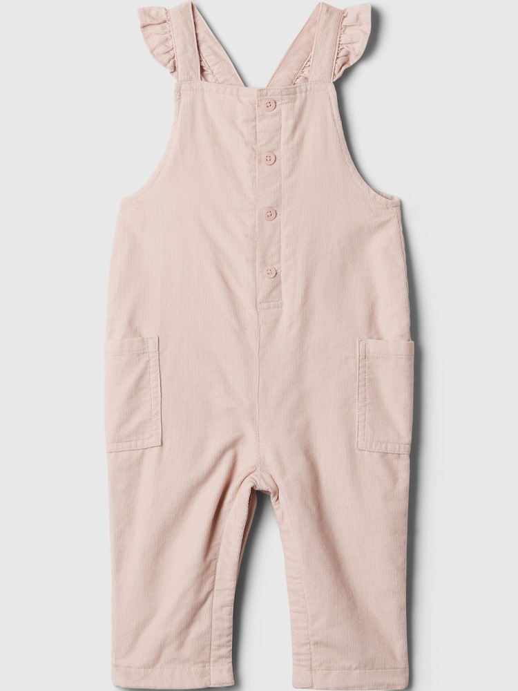 Gap Pink Corduroy Dungarees (Newborn-24mths) - Image 1 of 3