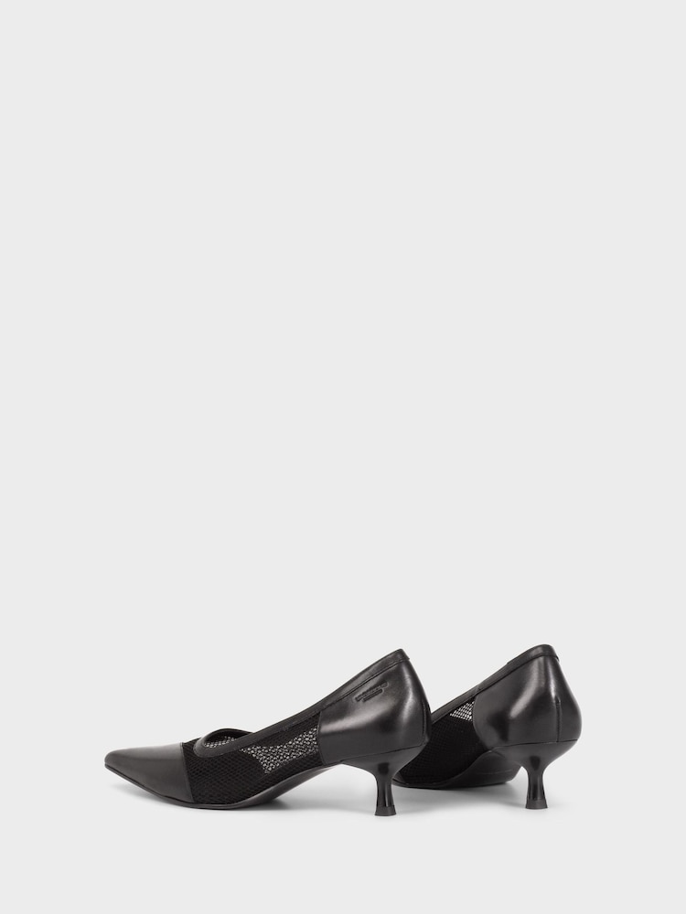 Vagabond Shoemakers Lykke Kitten Heel Black Shoes - Imagen 3 de 3
