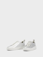 Vagabond Shoemakers Silver Zoe Platform Trainers - Image 2 of 3