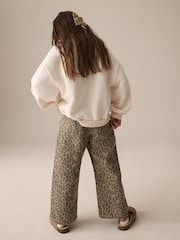 Ecru Horse Graphic Sweatshirt (3-16yrs) - Image 3 of 6