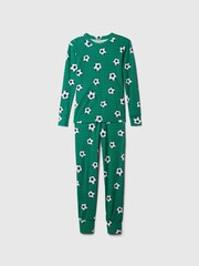 Gap Blue Halloween Skeleton Cotton Pyjama Set (4-13yrs) - Image 1 of 3