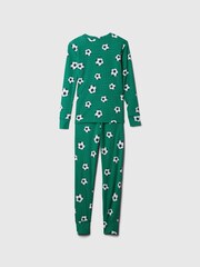 Gap Blue Halloween Skeleton Cotton Pyjama Set (4-13yrs) - Image 2 of 3