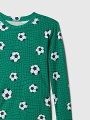 Gap Blue Halloween Skeleton Cotton Pyjama Set (4-13yrs) - Image 3 of 3
