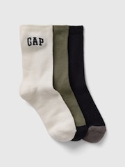 Gap – Crew-Socken für Kinder im 3er-Pack - Bild 1 von 1