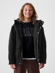 Abrigo tipo parka grueso de Gap (4-13 años) - Imagen 1 de 6