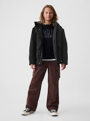 Abrigo tipo parka grueso de Gap (4-13 años) - Imagen 3 de 6