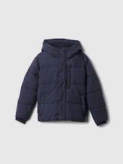 Gap Navy Blue Midweight Puffer Jacket (4-13yrs) - Image 4 of 6