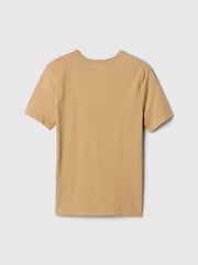 Gap Beige Long Sleeve Graphic T-Shirt (4-13yrs) - Image 2 of 3