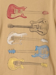 Gap Beige Long Sleeve Graphic T-Shirt (4-13yrs) - Image 3 of 3