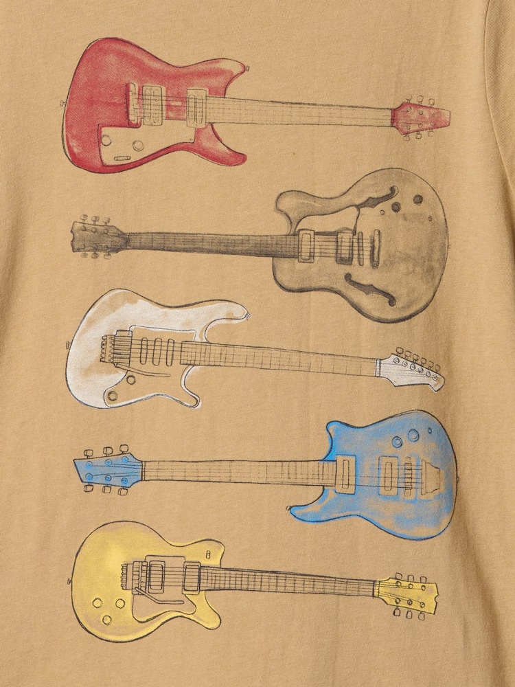 Gap Beige Long Sleeve Graphic T-Shirt (4-13yrs) - Image 3 of 3 Gap Beige Long Sleeve Graphic T-Shirt (4-13yrs) - Image 3 of 3