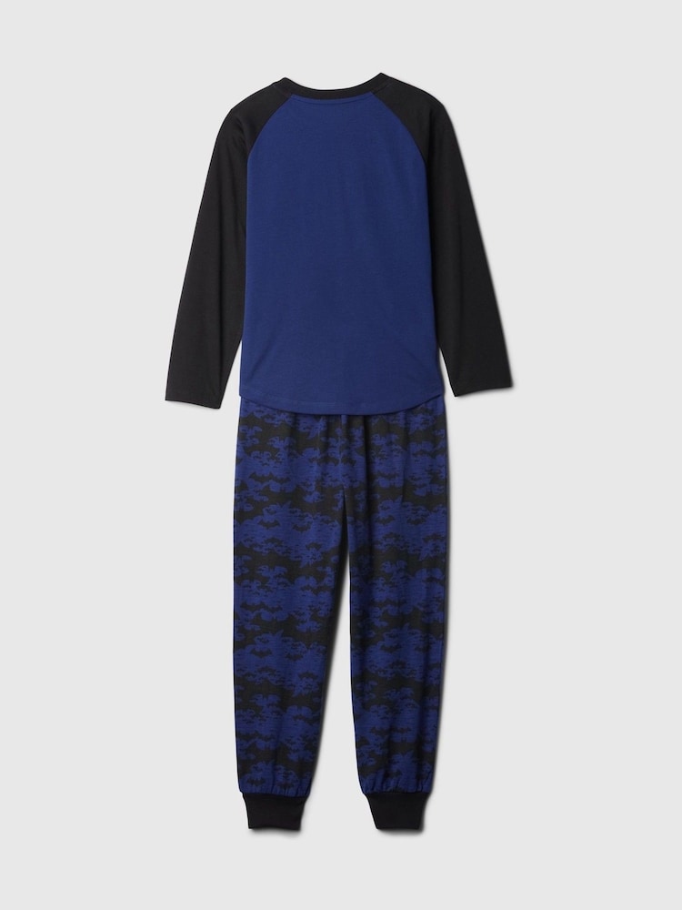 Gap Blue Batman Long Sleeve Pyjama Set (4-13yrs) - Image 2 of 3