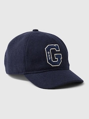 Gap Blue Kids Logo Varsity Baseball Cap (4-10yrs) - Image 1 of 1