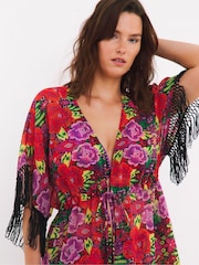 Figleaves Frida Beach Red Cover-Up - Image 4 of 4