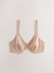Almond DD+ Pad Full Cup Praline Nude DD+ Supersoft Comfort Padded Strap Minimising Full Cup T-Shirt Bra - Image 6 of 8