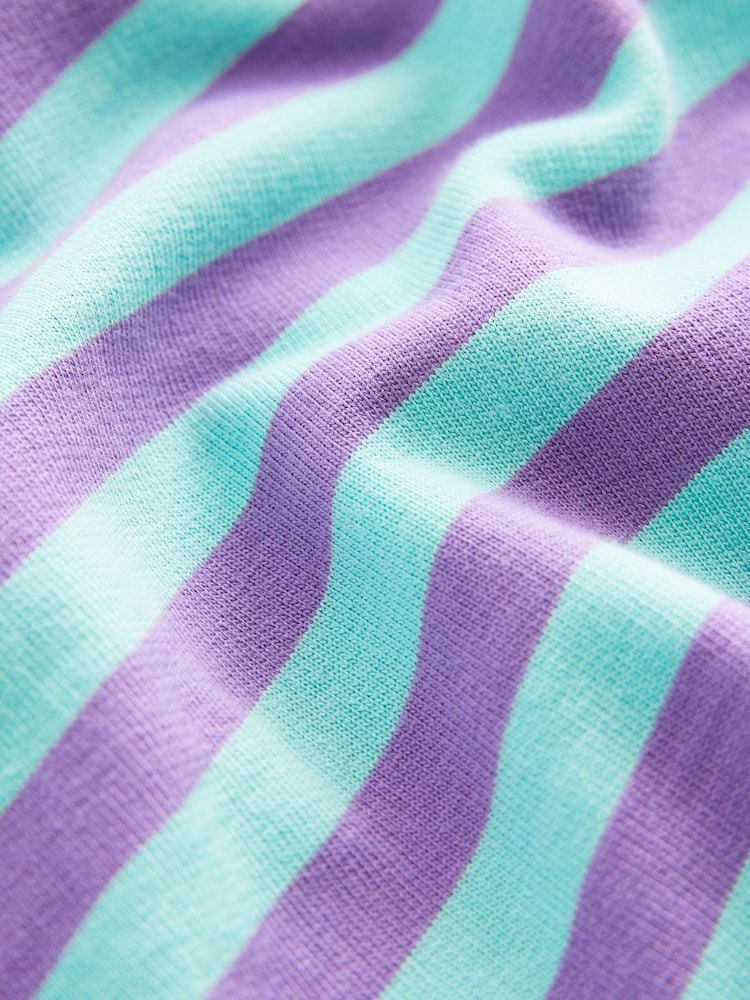 Синяя/пурпурная - Stripe 100% Cotton Sweatshirt (3-16yrs) - Изображение 7 из 7