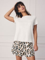 Leopard Short Set Pyjamas - Image 1 of 11