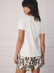 Leopard Short Set Pyjamas - Image 2 of 11