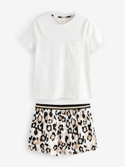 Leopard Short Set Pyjamas - Image 7 of 11