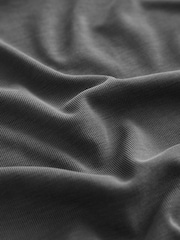 Charcoal Grey Modal Blend Frill Short Set Pyjamas - Image 10 of 10