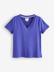 Cobalt Blue Leaf Short Set Pyjamas - Image 7 of 10