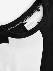 Black/White Heart 100% Cotton Nightie - Image 8 of 9