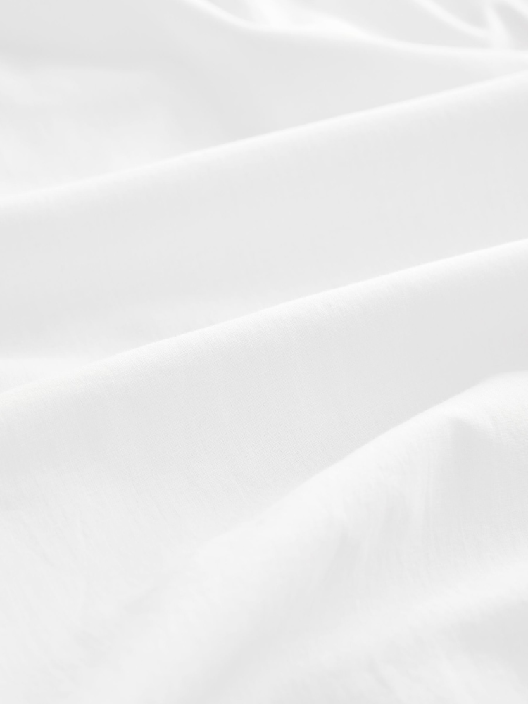 self. White Oversized 100% Cotton Nightshirt - Image 8 of 8