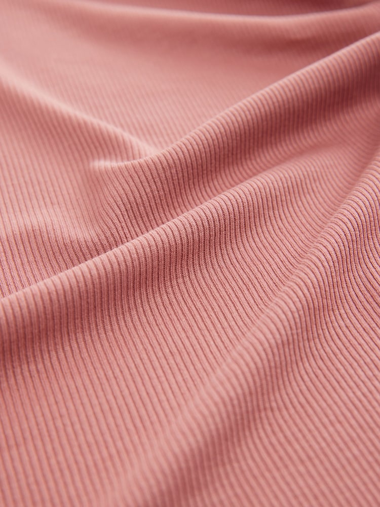 Pink - Weiches geripptes Shirt mit langen Ärmeln und TENCEL™ Lyocell - Bild 7 von 7 Pink - Weiches geripptes Shirt mit langen Ärmeln und TENCEL™ Lyocell - Bild 7 von 7