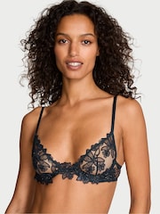 Victoria's Secret Dark Twilight Blue Ziggy Unlined Demi Bra - Image 1 of 4