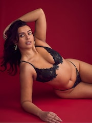 Victoria's Secret Dark Twilight Blue Ziggy Unlined Demi Bra - Image 4 of 4