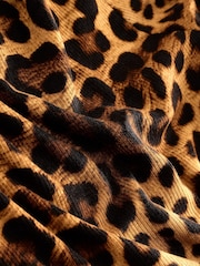 Animal Soft Touch Ribbed Long Sleeve T-Shirt with TENCEL™ Lyocell - Image 4 of 4