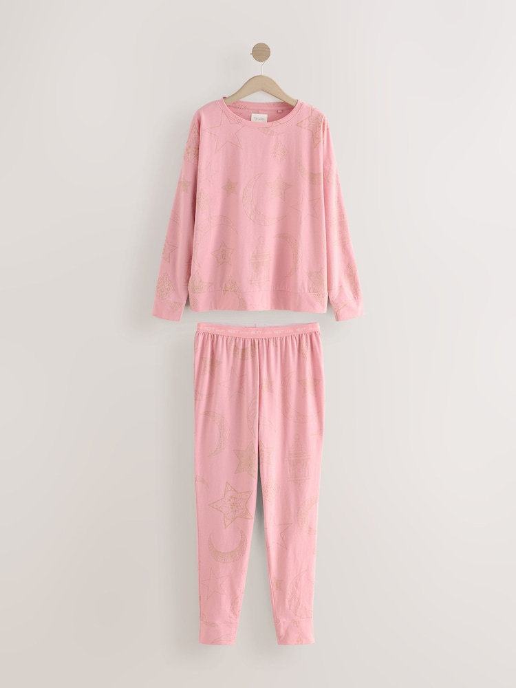 Rose - Ensemble pyjama familial assorti pour l’Aïd femme - Image 6 of 10